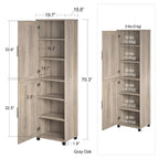 Systembuild Evolution Derzig 2 Door Kitchen Pantry Cabinet