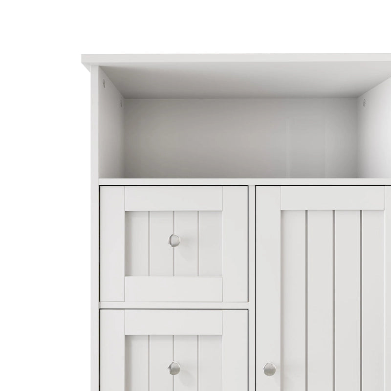 Bathroom Standing Storage Cabinet with 3 Drawers - N/A