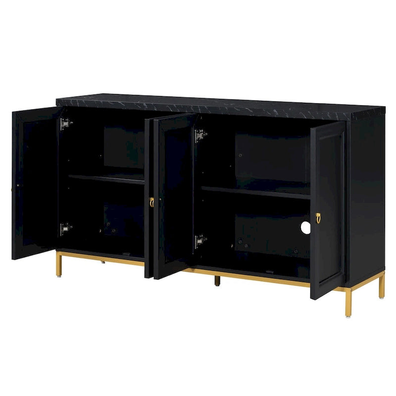 59.3 Modern Cabinet with Storage Space - N/A