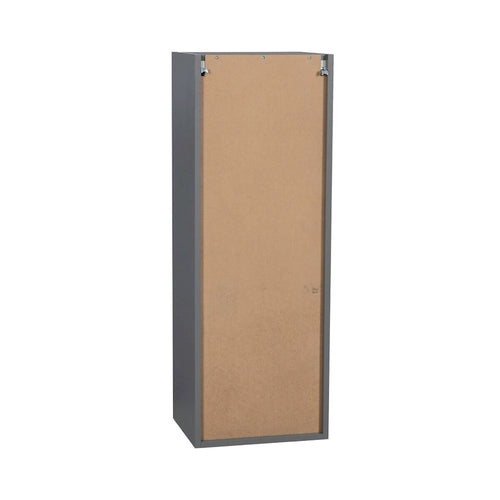 15 x 42 Wall Cabinet-Single Door-Grey - 15 x 42 x 12
