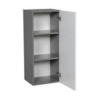 24 x 36 Wall Cabinet-Single Door-Grey - 24 x 36 x 12