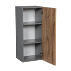 24 x 36 Wall Cabinet-Single Door-Grey - 24 x 36 x 12