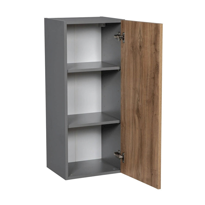 24 x 36 Wall Cabinet-Single Door-Grey - 24 x 36 x 12