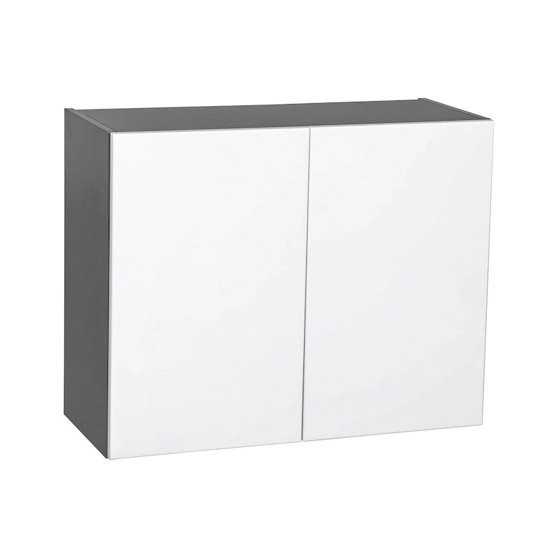 24 x 24 Wall Cabinet-Double Door-Grey - 24 x 24 x 12