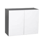 24 x 24 Wall Cabinet-Double Door-Grey - 24 x 24 x 12