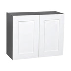 24 x 24 Wall Cabinet-Double Door-Grey - 24 x 24 x 12