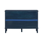 47.2W Solid Wood Cabinet with Three Doors - N/A