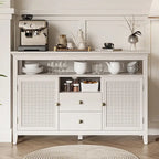 52.8 Natural Rattan Bar Cabinet