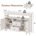 52.8 Natural Rattan Bar Cabinet