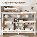 52.8 Natural Rattan Bar Cabinet