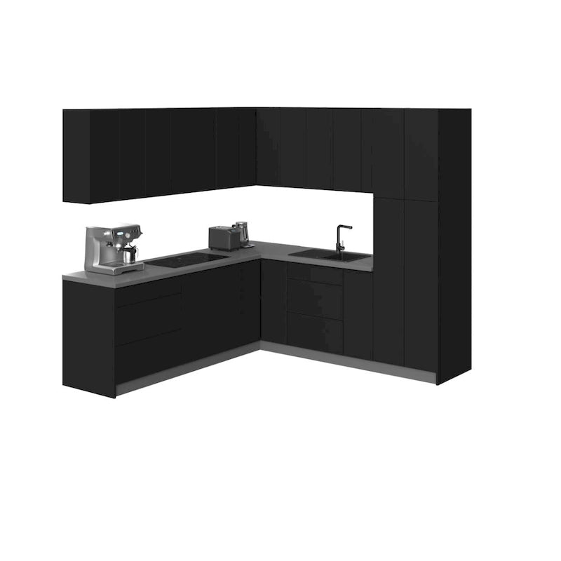 Kitchen Urban Collection Black Color Base Size 8x8Ft Wide - 96x96