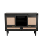 Sliding Barn Door Storage Cabinet - N/A