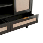 Sliding Barn Door Storage Cabinet - N/A