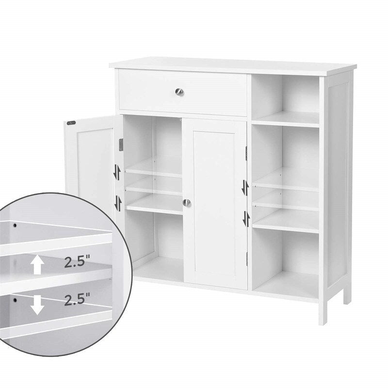Over the Toilet Storage Cabinet - 11.8D x 29.5W x 31.5H