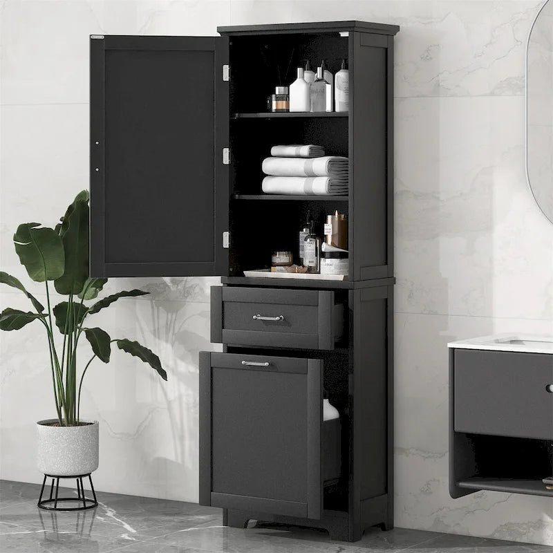 Tall Bathroom Storage Cabinet