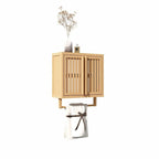 Assorted Bathroom Toilet Bamboo Storage Cabinet