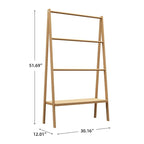 Assorted Bathroom Toilet Bamboo Storage Cabinet