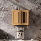 Assorted Bathroom Toilet Bamboo Storage Cabinet