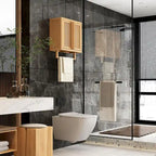 Assorted Bathroom Toilet Bamboo Storage Cabinet