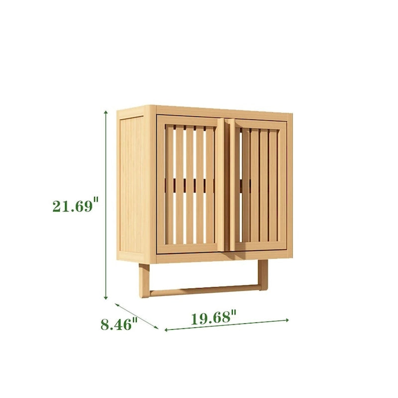Assorted Bathroom Toilet Bamboo Storage Cabinet