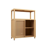 Assorted Bathroom Toilet Bamboo Storage Cabinet