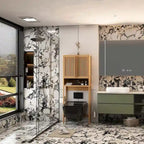 Assorted Bathroom Toilet Bamboo Storage Cabinet