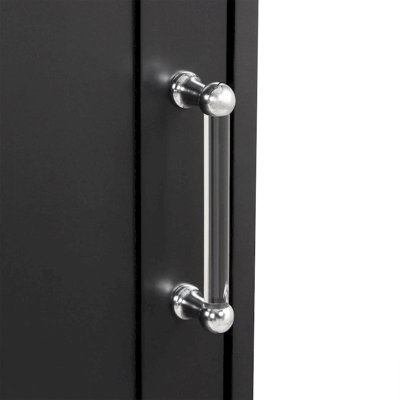 Storage Cabinet with Drawers and Adjustable Shelf