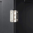 Storage Cabinet with Drawers and Adjustable Shelf