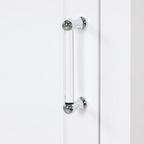 Storage Cabinet with Drawers and Adjustable Shelf