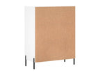 White Engineered Wood Sideboard, 69.5 x 34 x 90 cm