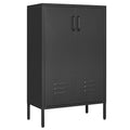 2 Door Miscellaneous Storage Cabinet,Garage Tool Cabinet,Office File Cabinet 2 Movable Partitions