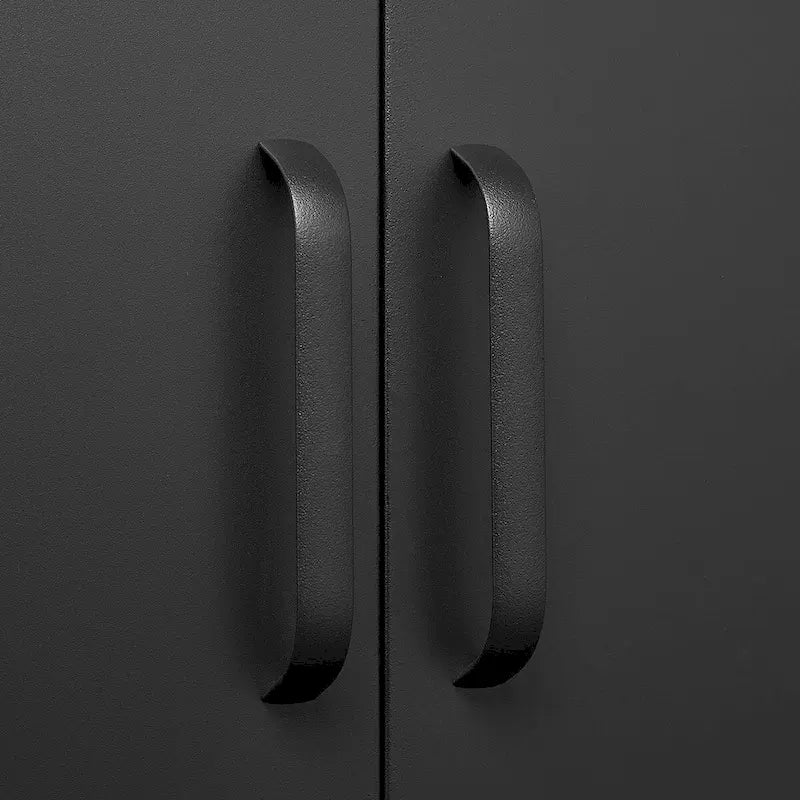 2 Door Miscellaneous Storage Cabinet,Garage Tool Cabinet,Office File Cabinet 2 Movable Partitions