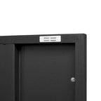 2 Door Miscellaneous Storage Cabinet,Garage Tool Cabinet,Office File Cabinet 2 Movable Partitions