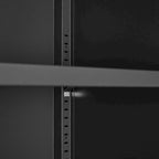 2 Door Miscellaneous Storage Cabinet,Garage Tool Cabinet,Office File Cabinet 2 Movable Partitions