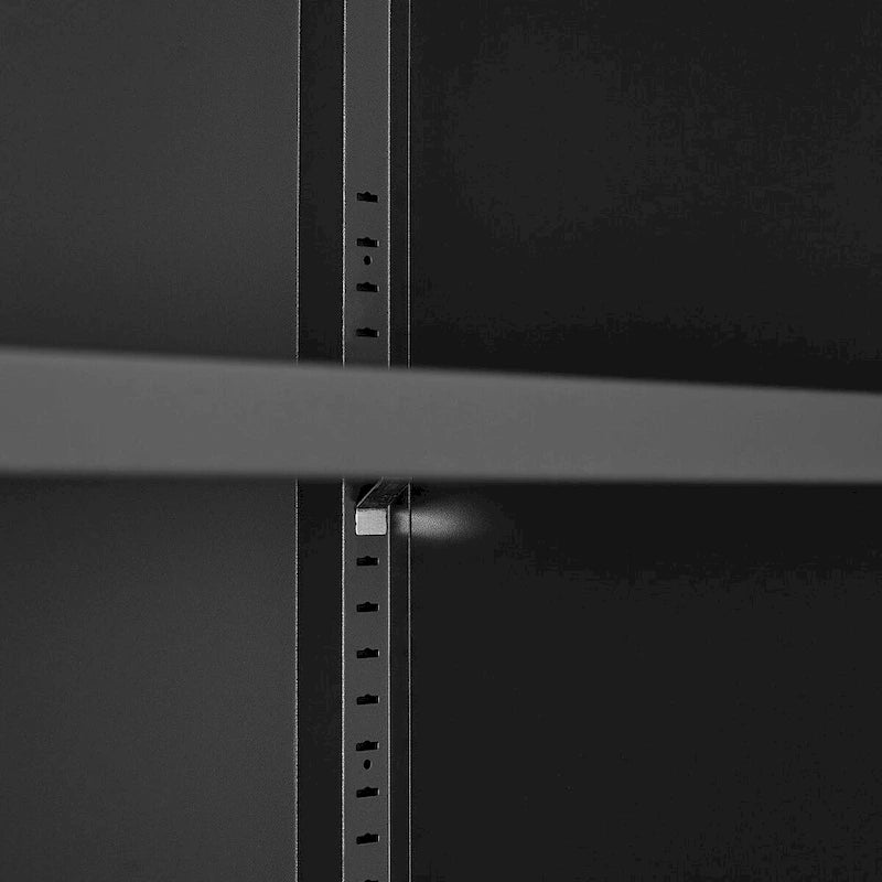 2 Door Miscellaneous Storage Cabinet,Garage Tool Cabinet,Office File Cabinet 2 Movable Partitions