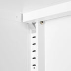 2 Door Miscellaneous Storage Cabinet,Garage Tool Cabinet,Office File Cabinet 2 Movable Partitions