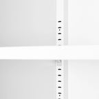 2 Door Miscellaneous Storage Cabinet,Garage Tool Cabinet,Office File Cabinet 2 Movable Partitions