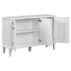 Simple and Atmospheric Solid Wood Veneer Fraxinus Mandschuric Cabinet