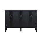 Simple and Atmospheric Solid Wood Veneer Fraxinus Mandschuric Cabinet