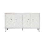 4 Door Wooden Cabinet Sideboard for Living Room