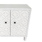 4 Door Wooden Cabinet Sideboard for Living Room