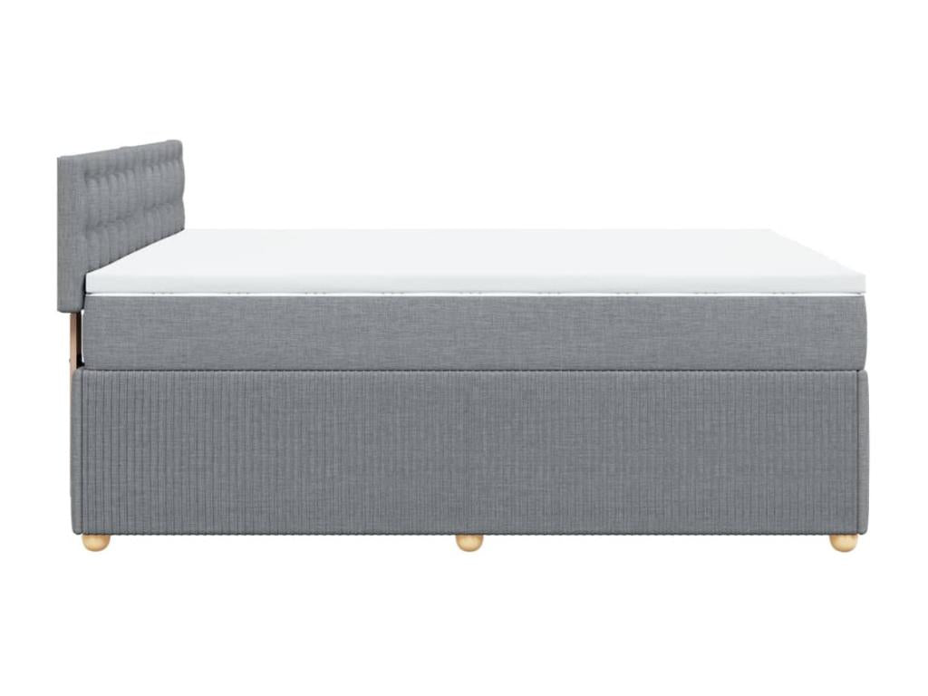 Gray Fabric Mattress, 140 x 200 cm