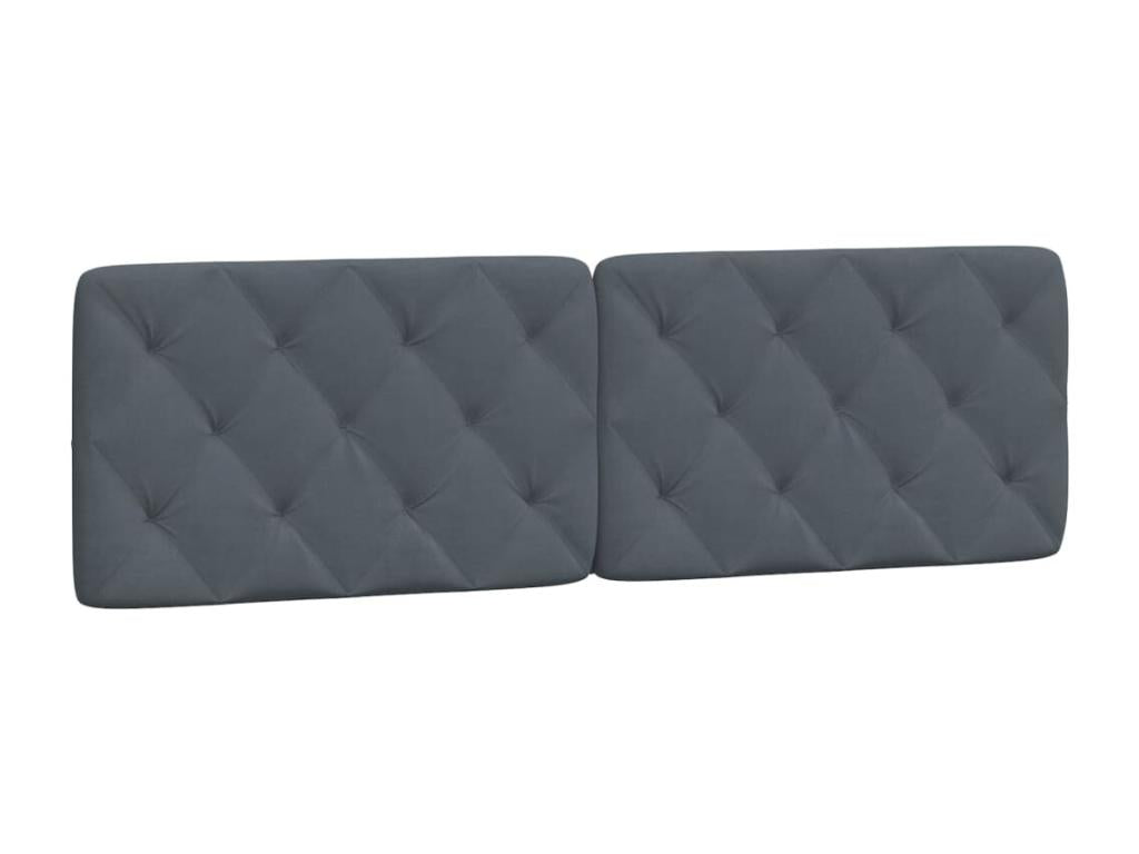 Gray Velvet Mattress, 160 x 200 cm - dlz1766584080590