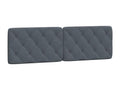 Gray Velvet Mattress, 160 x 200 cm - dlz1766584080590