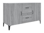 Gray Engineered Wood Sideboard, 100 x 36 x 60 cm