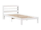 White Pine Wood Bed Frame, 100 x 200 cm