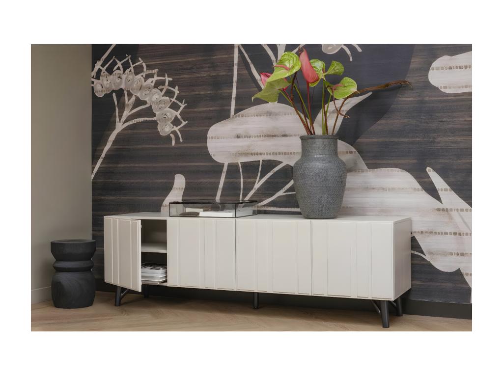 White Pine Wood TV Stand