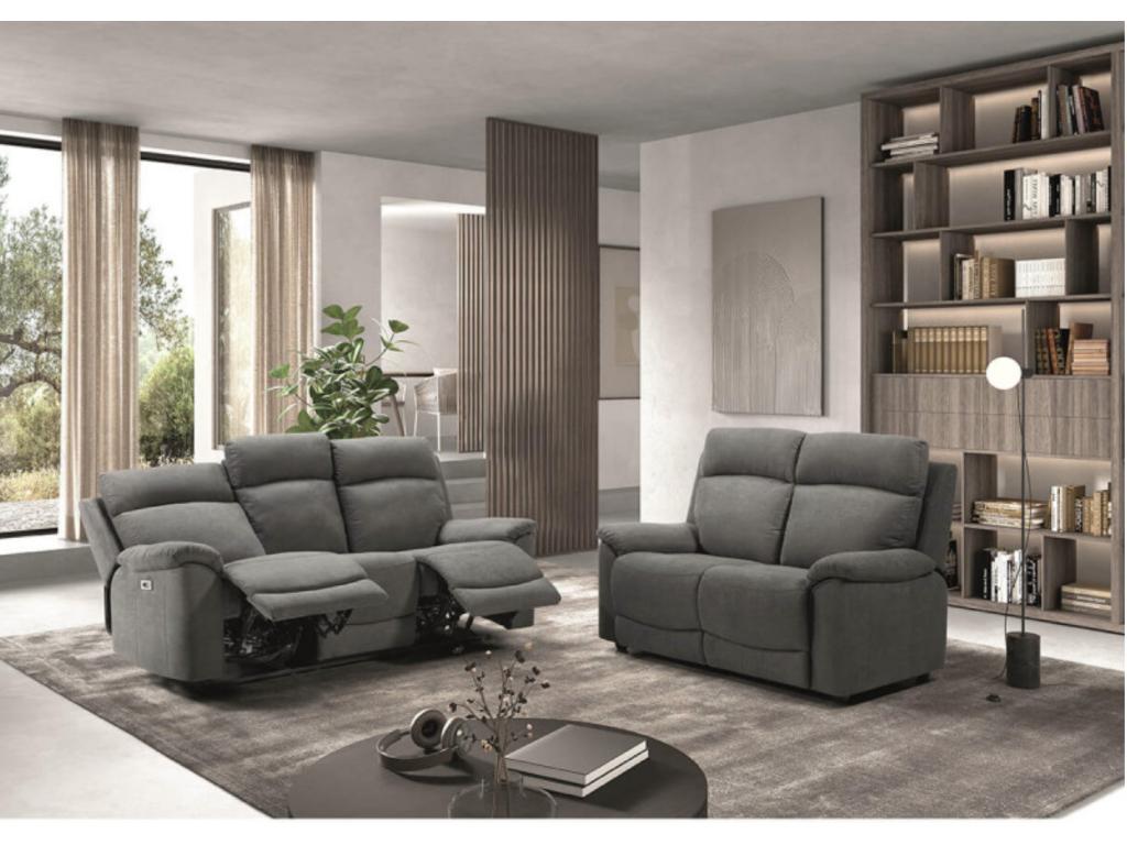 Gray Fabric Sofa - dlz1766584025155