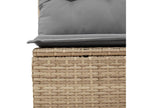 Beige Woven Resin Wicker Outdoor Furniture Set - dlz1766583689879