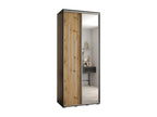 Black Wardrobe, 120 x 45 x 235.2 cm